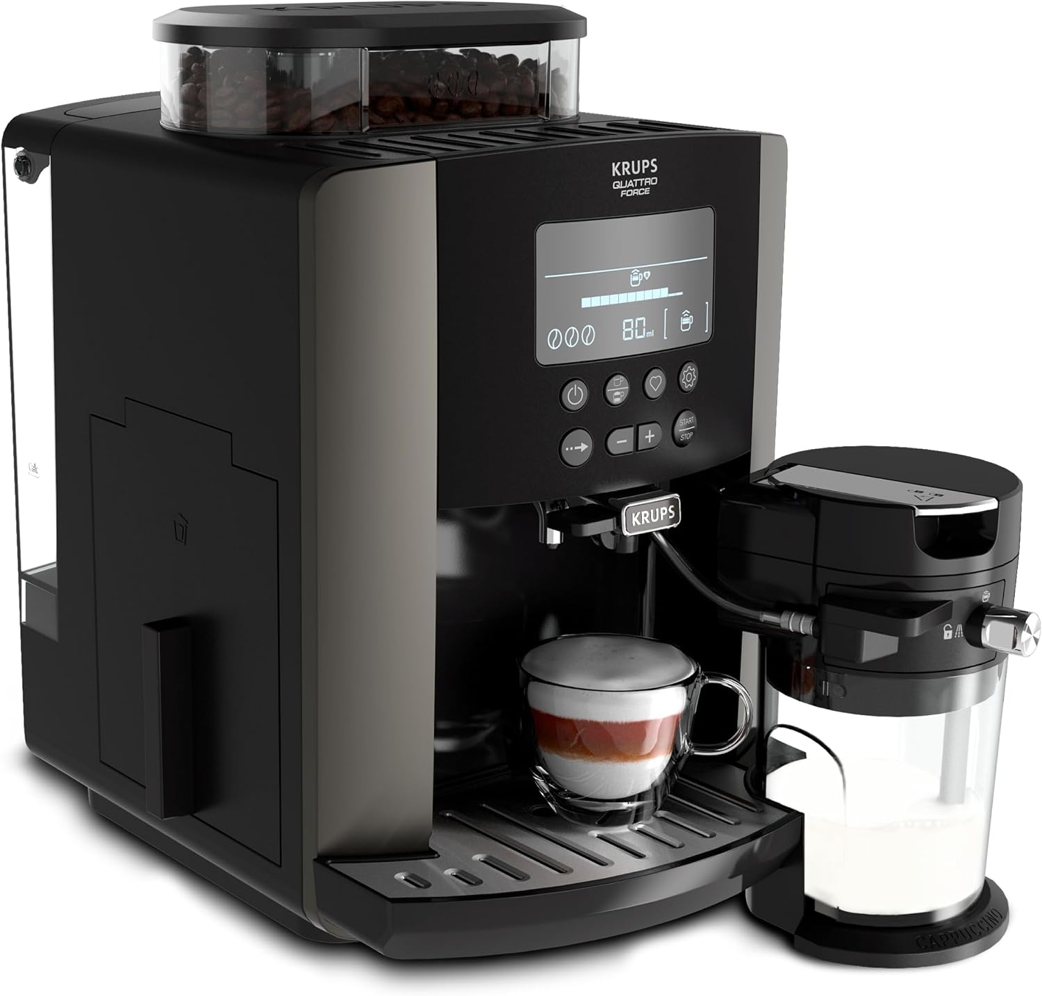 Krups Quattro Force EA890: ¿la superautomática con mejor molienda de su gama?